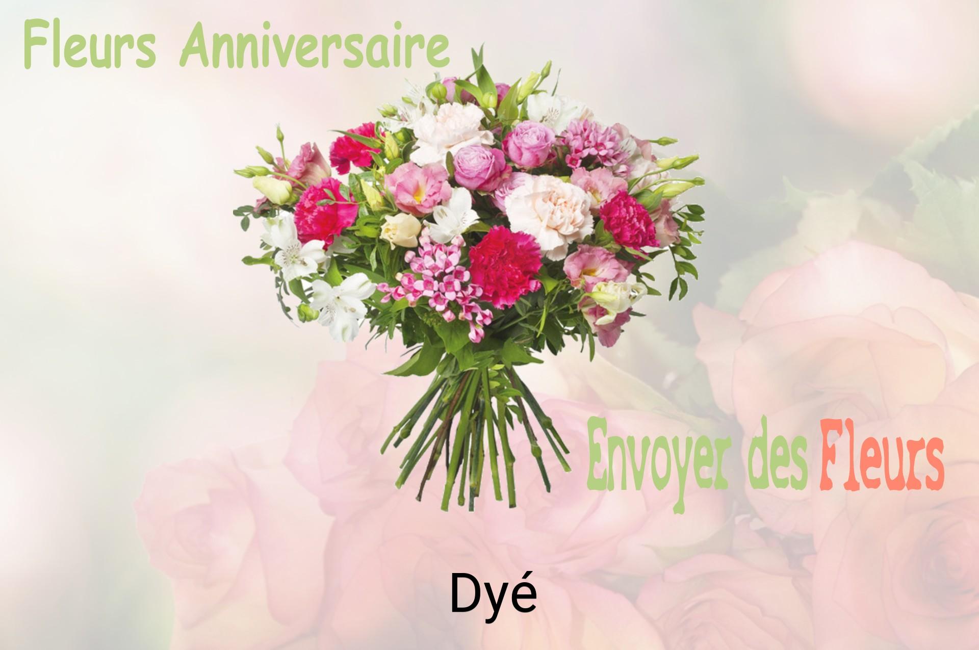 Bouquet de fleurs d’anniversaire livré à Dyé